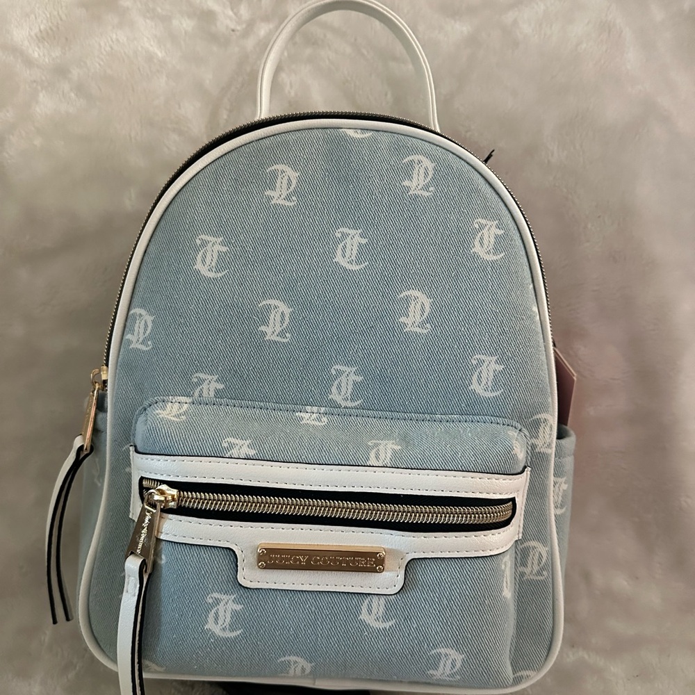 Juicy couture denim backpack